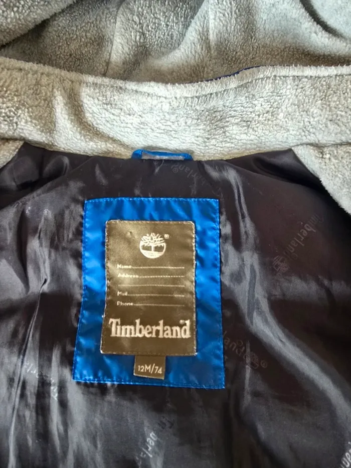 Manteau timberland 12 mois - photo numéro 2