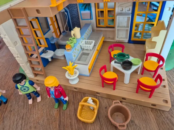 Lot maison et parc playmobil - photo numéro 5