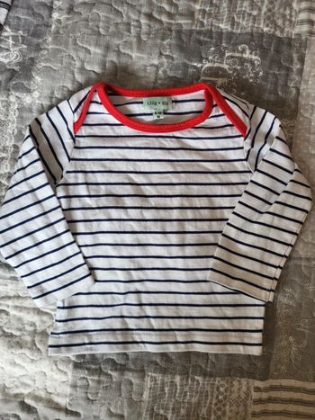 Tee shirt à rayures