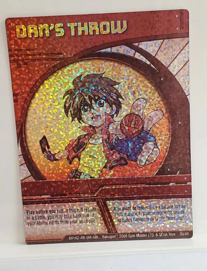 5 Bakugan Battle Brawlers Cards foil / cartes holographiques - photo numéro 11