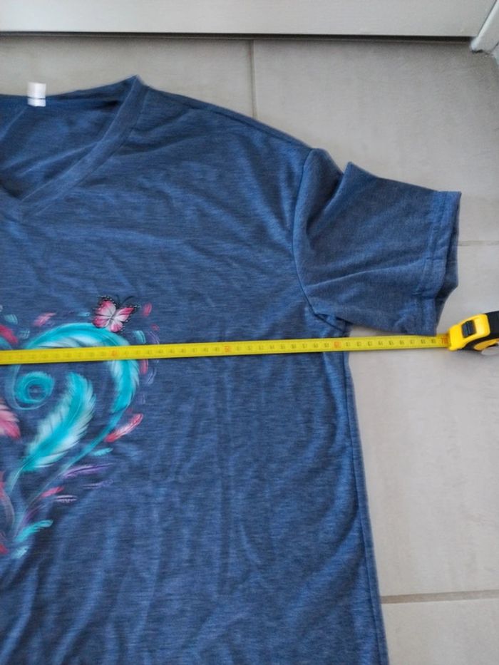 Tee shirt 2xl neuf correspond à 48 - photo numéro 3