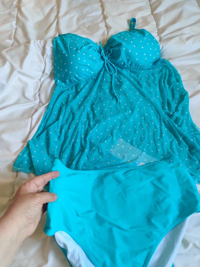 Maillot de bain Tankini 2 pièces 50/52 - photo numéro 7