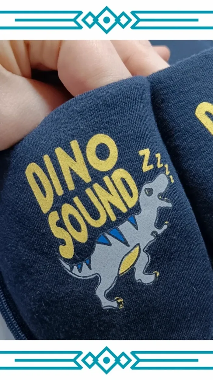 🍄 Chaussons dinosaures bleus – taille 30 - photo numéro 4