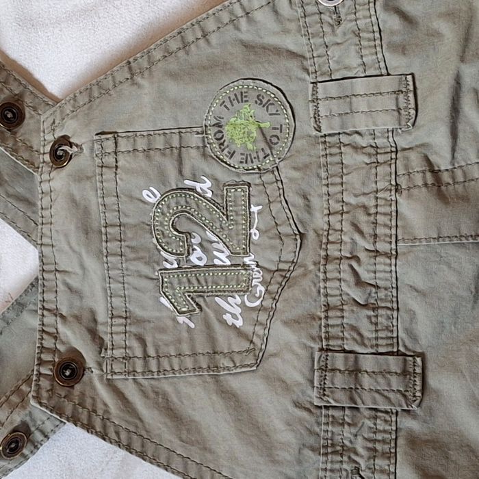 salopette short garçon - photo numéro 2