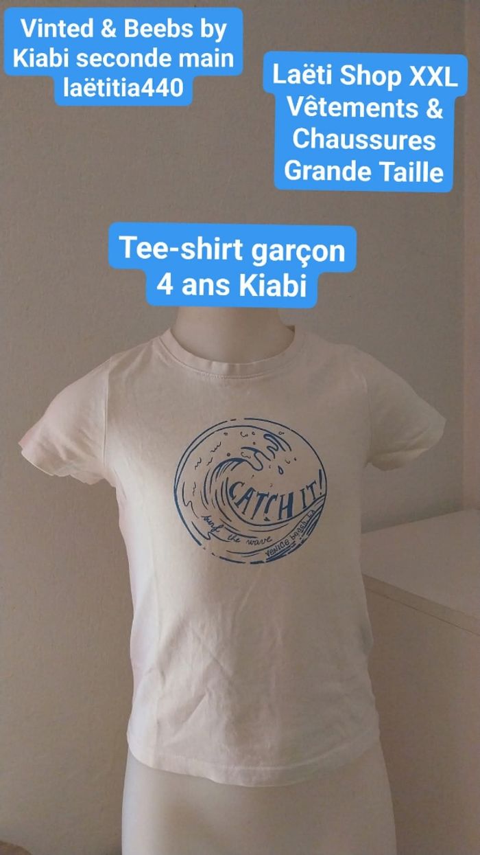 Tee-shirt garçon 4 ans Kiabi