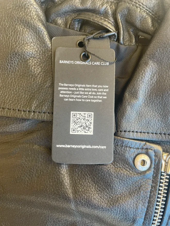 Veste en Cuir Noz Noir - photo numéro 4