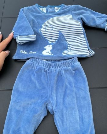 Pyjama bébé garçon 3 mois velour