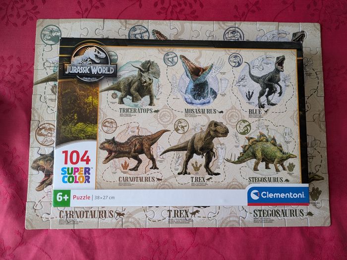 Puzzle dinosaures