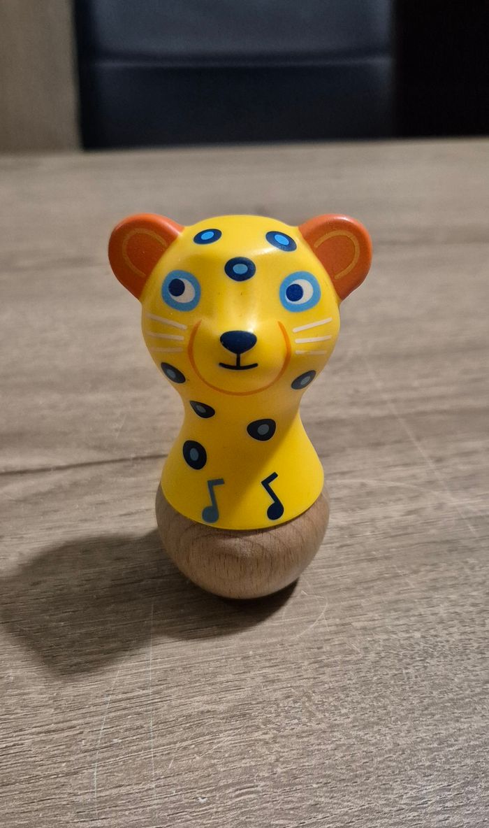 Hochet maracas jaguar Animambo