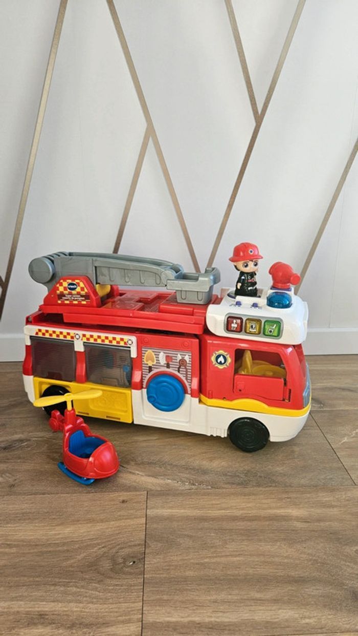 Camion caserne de pompiers, Vtech musical - photo numéro 4