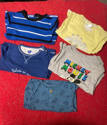 T-shirt manches longues 12 mois