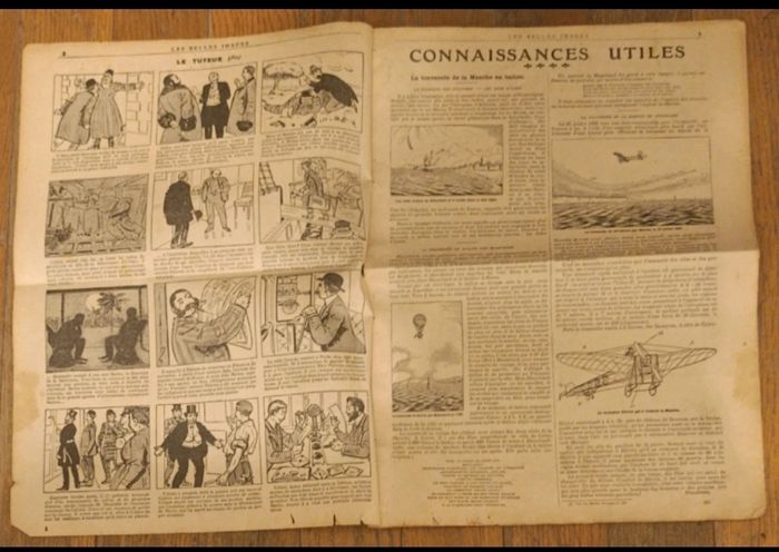 Rare ancien journal Les belles images de 1909 N°292 vintage - photo numéro 4