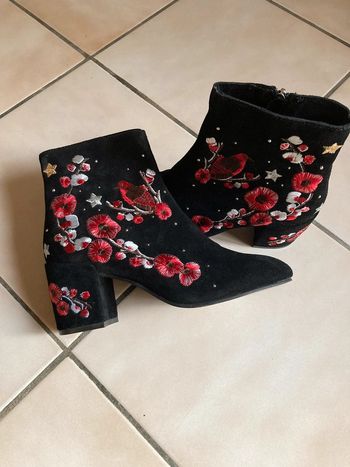 Bottines cuir Stradivarius 38