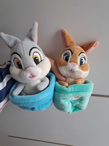 Peluche panpan et bunny