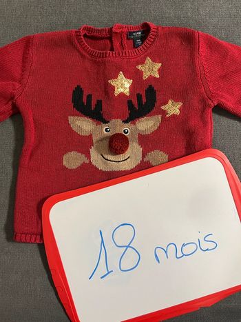 Pull de Noël 18 mois