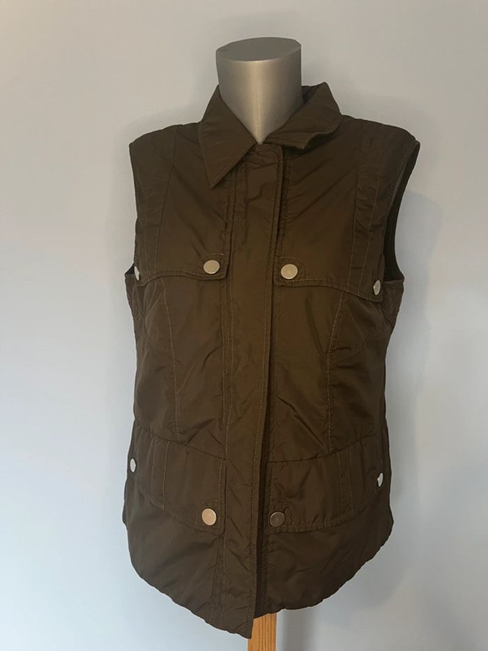 Veste sans manches marron – Betty Barclay – Taille F46 / E44 🤎