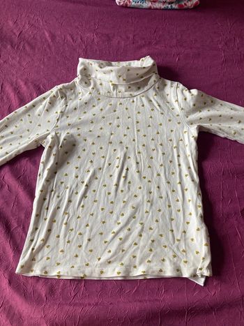 T shirt col roulé 4 ans