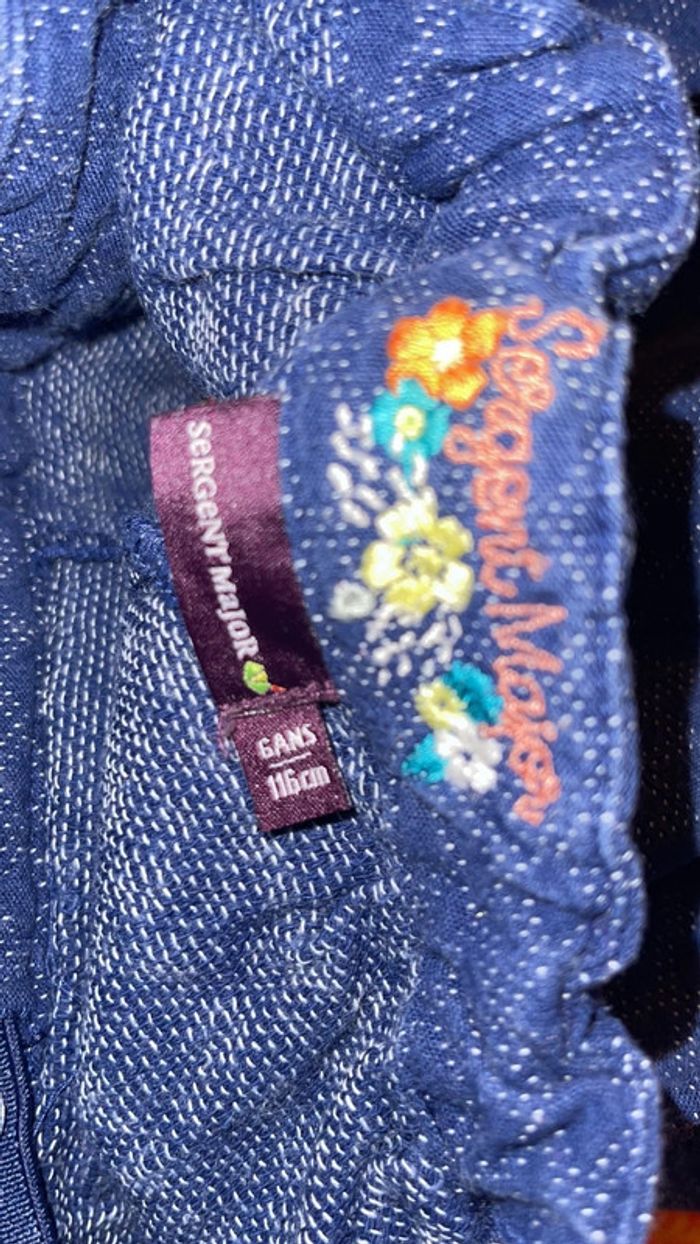 Short fille 👧 6 ans Sergent Major - photo numéro 6