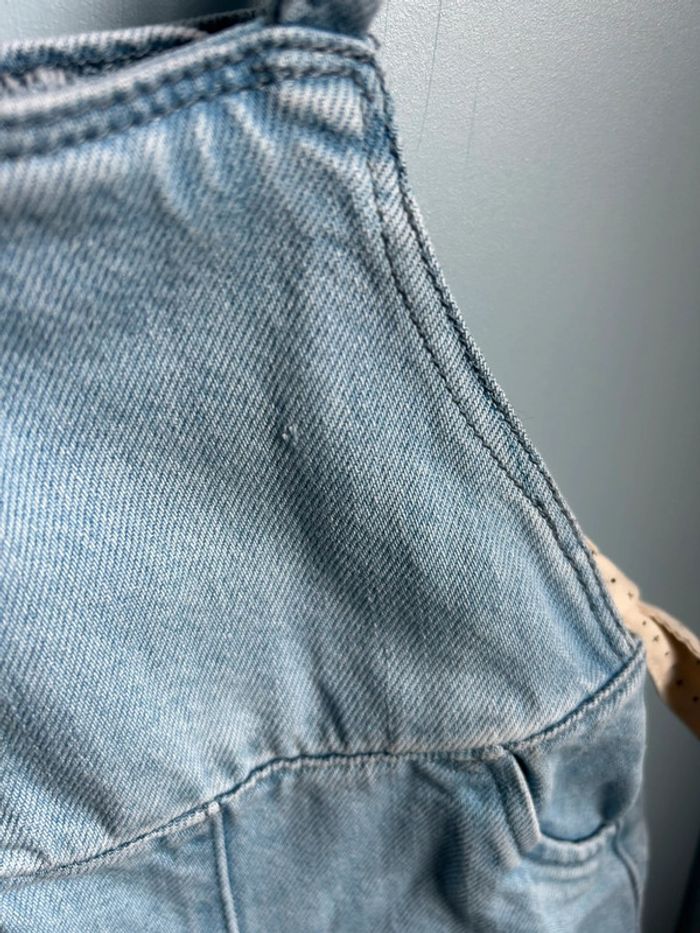 Salopette robe en jean, 9 mois - photo numéro 6