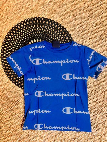 TEE shirt bleu électrique champion