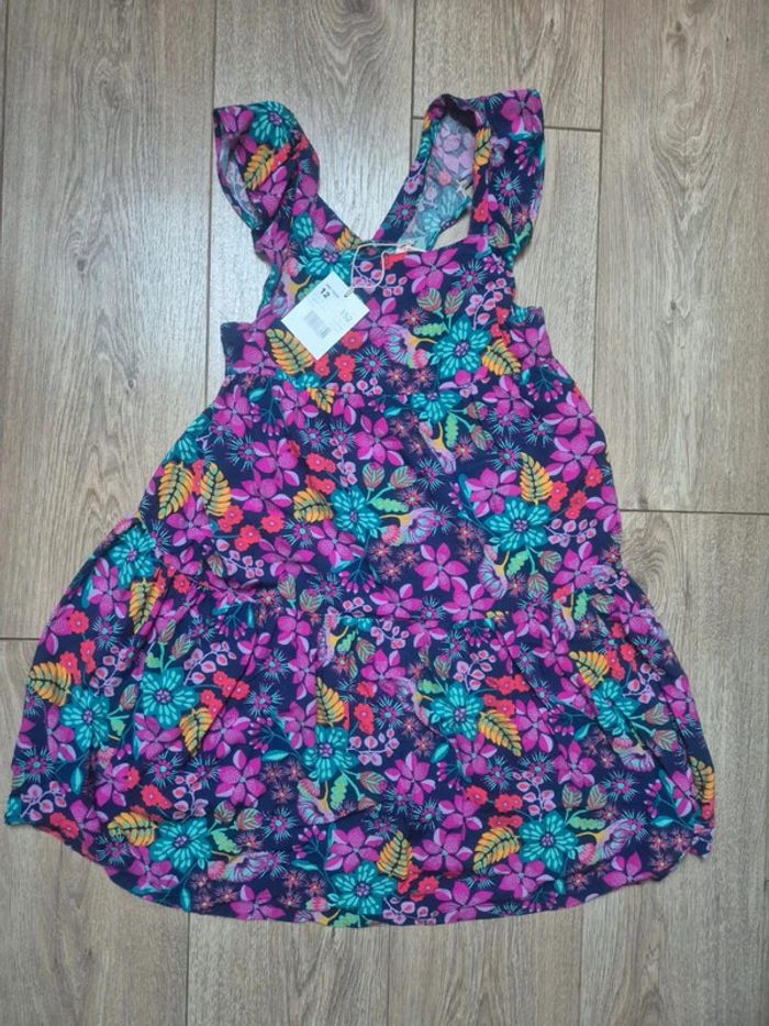 Robe DPAM motif floral 12 ans neuve avec étiquette