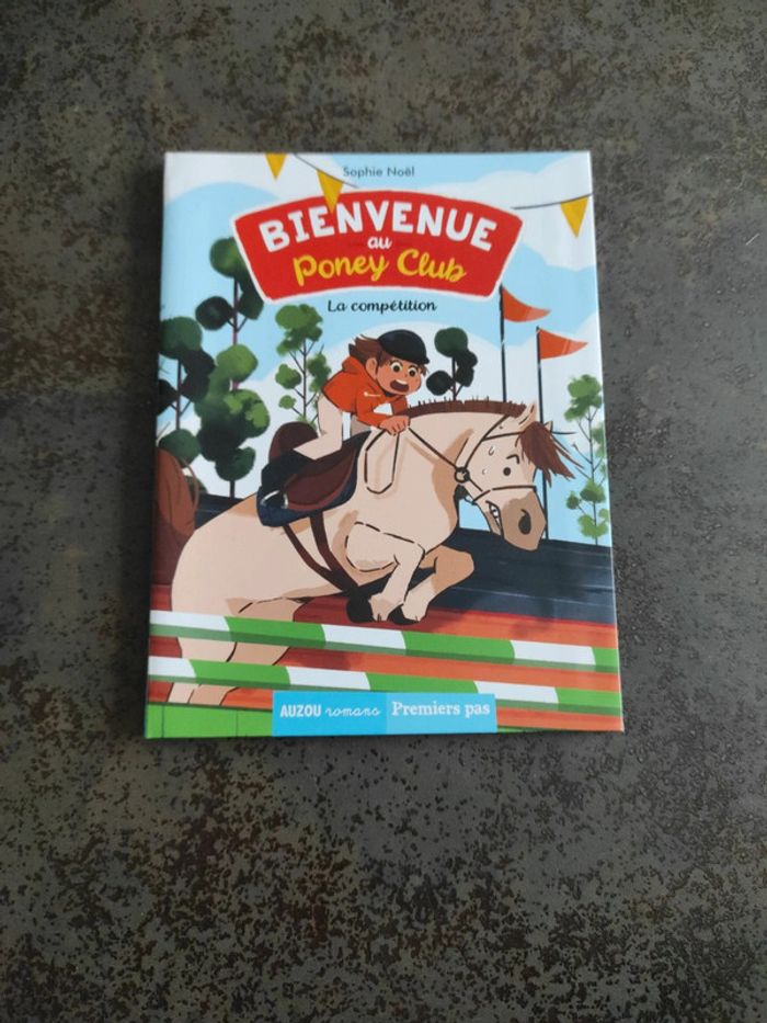 Livre bienvenue au poney club
