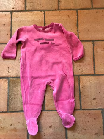 Grenouillère fille 12 mois Petit bateau