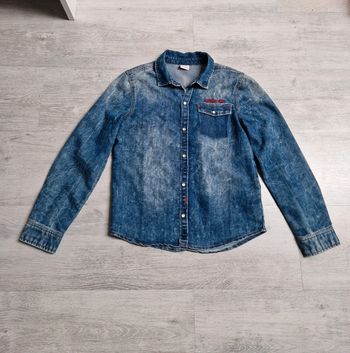 Chemise en jean délavé taille 12 ans Tape à l'œil