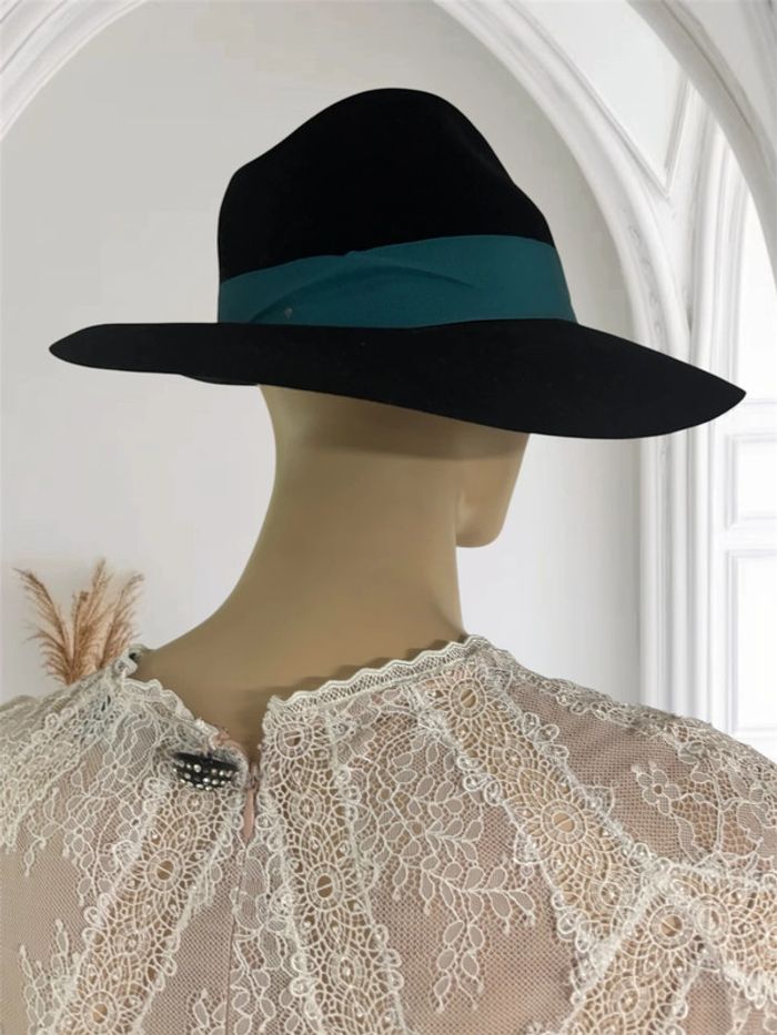 Chapeaux Gucci femme noir et turquoise taille s - photo numéro 2