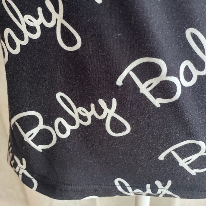 T-shirt noir écriture « Baby » - photo numéro 3