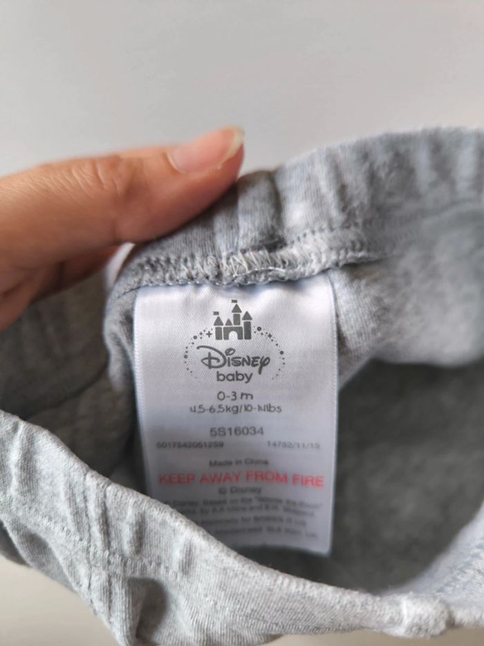 Ensemble short 3 mois gris Winnie - photo numéro 7