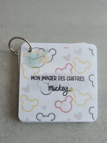 Imagier des chiffres avec Mickey