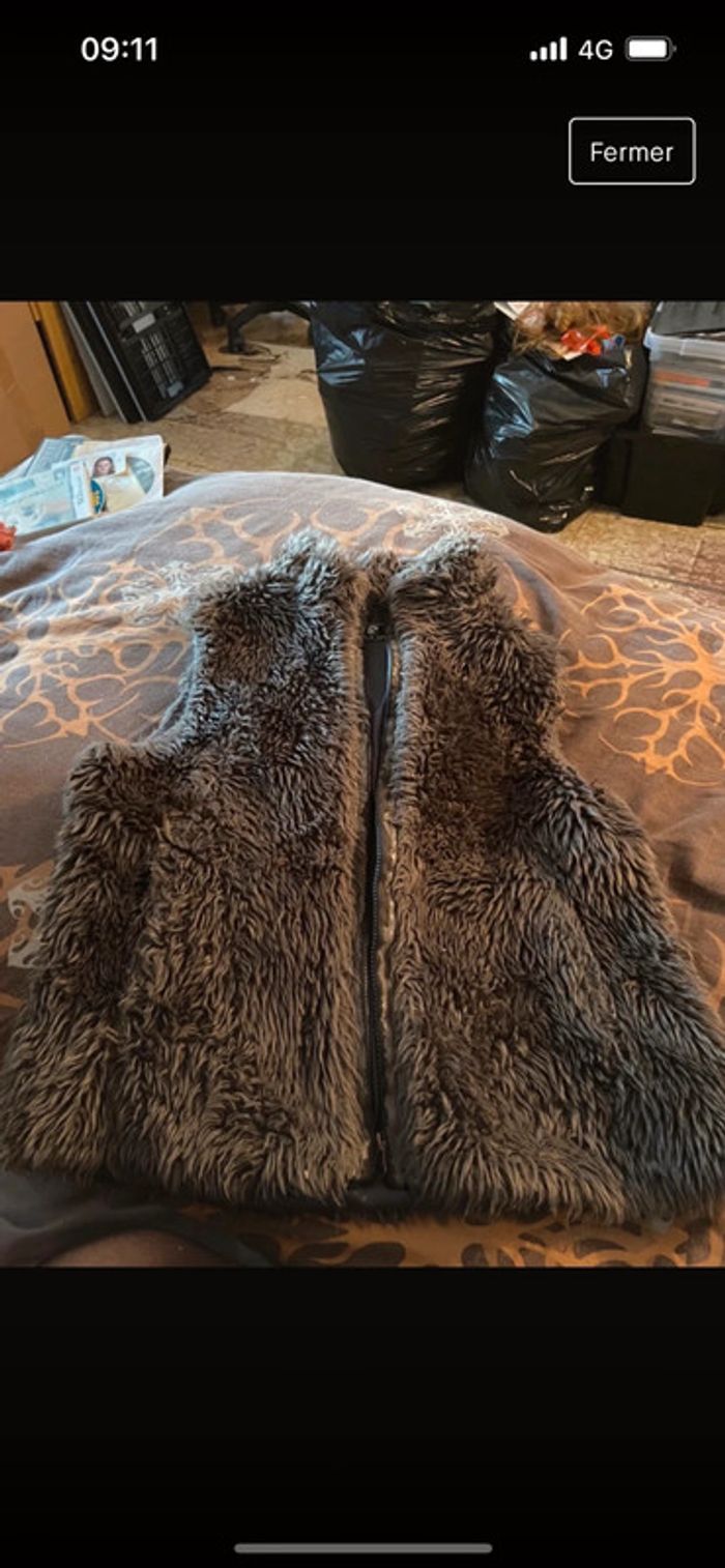 Gilet fourrure