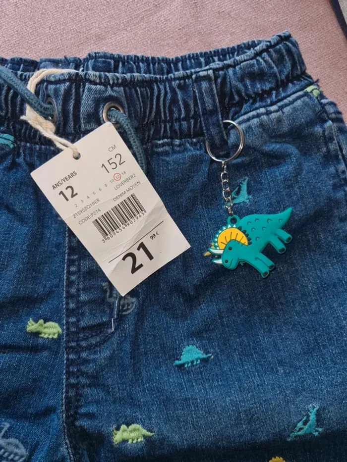 Short en jean DPAM 12 ans 🦕🦖 neuf - photo numéro 5