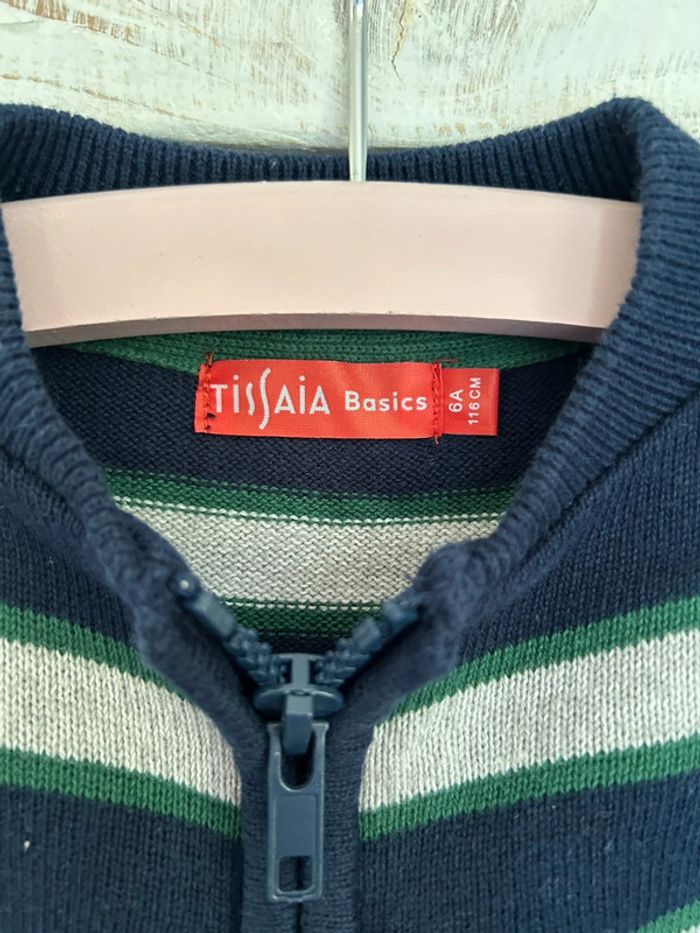 Gilet zippé garçon taille 6 ans - photo numéro 3