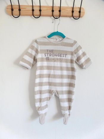 Pyjama velours Kiabi 6 mois