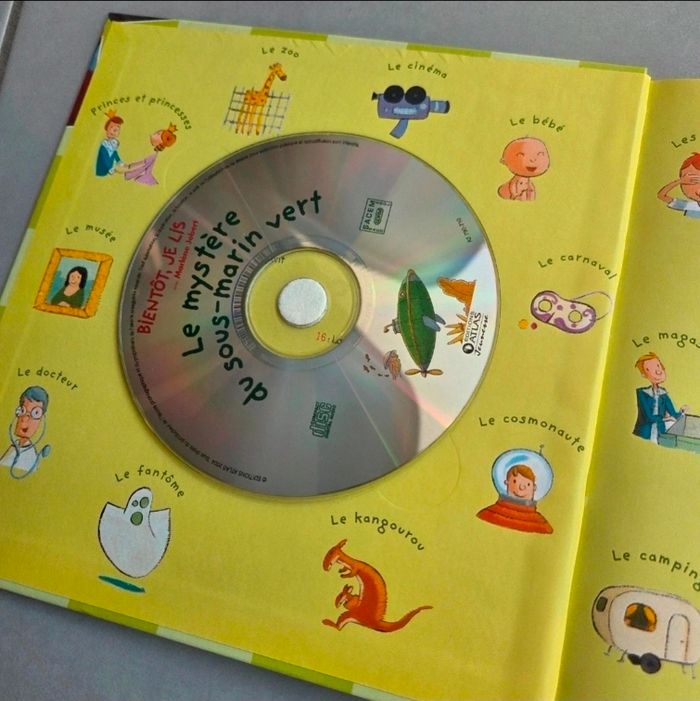 Livre enfant Marlène Jobert Bientôt je lis avec CD - photo numéro 3