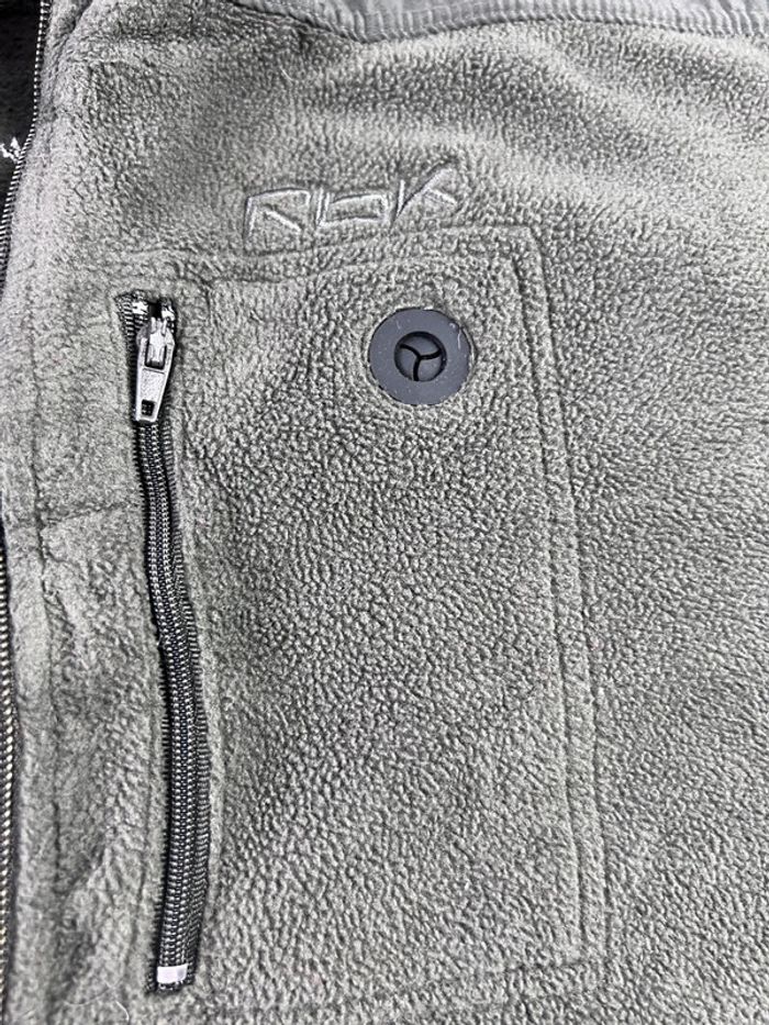Veste polaire Reebok à capuche vert foncé Taille L – Homme - photo numéro 8