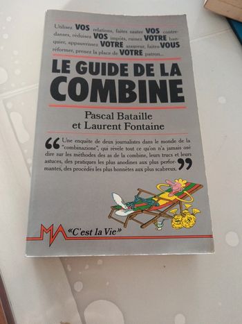Livre "le guide de la combine" P. Bataille et L. Fontaine