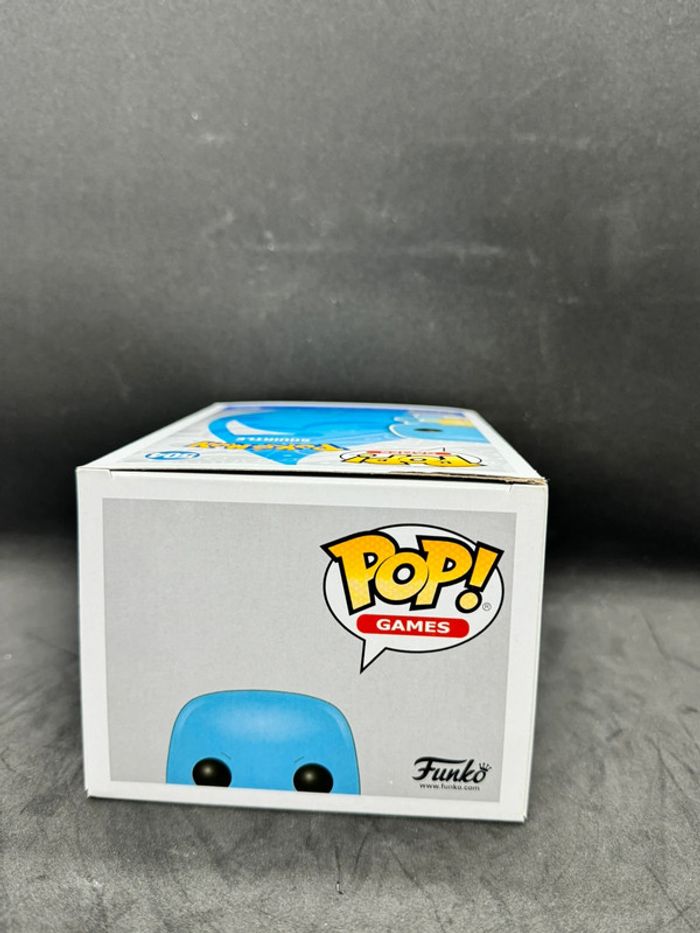 Funko pop Pokémon squirtle / carapuce 504 Flocked EB Exclusive - photo numéro 6