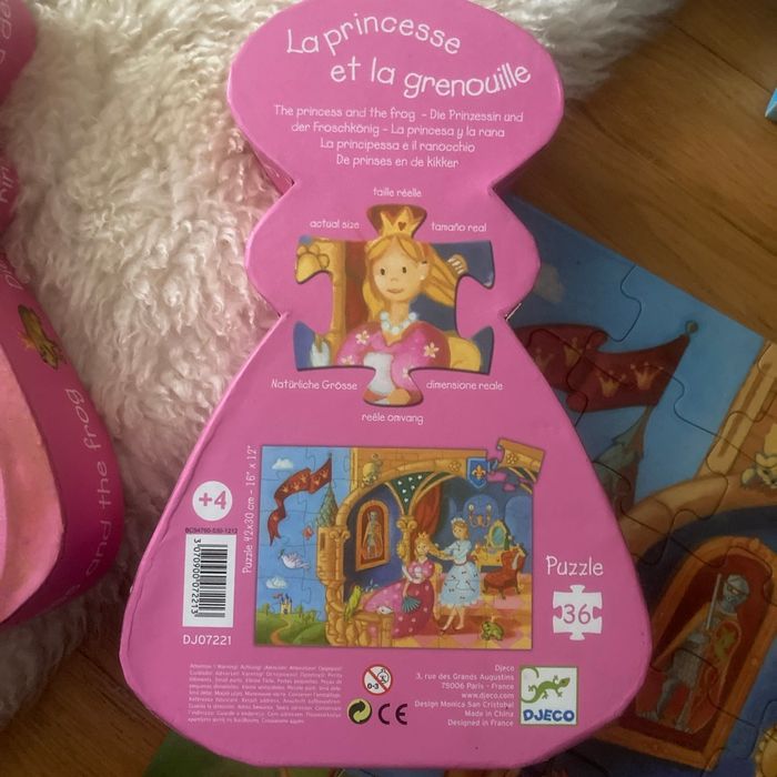 Puzzle djeco la princesse et la grenouille - photo numéro 2