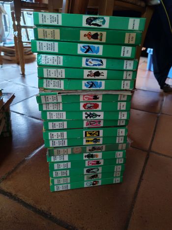 Alice : Bibliothèque Verte bandeau jaune (en lot ou à l’unité)