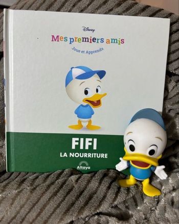 Figurine + Livre Fifi n 16 Mes Premiers Amis Disney Altaya