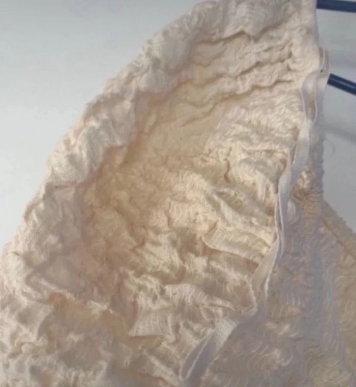 Haut croc top dentelle Zara taille S Neuf - photo numéro 3