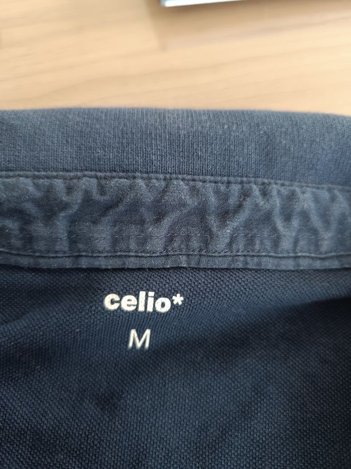 2 polos Celio taille M - photo numéro 4