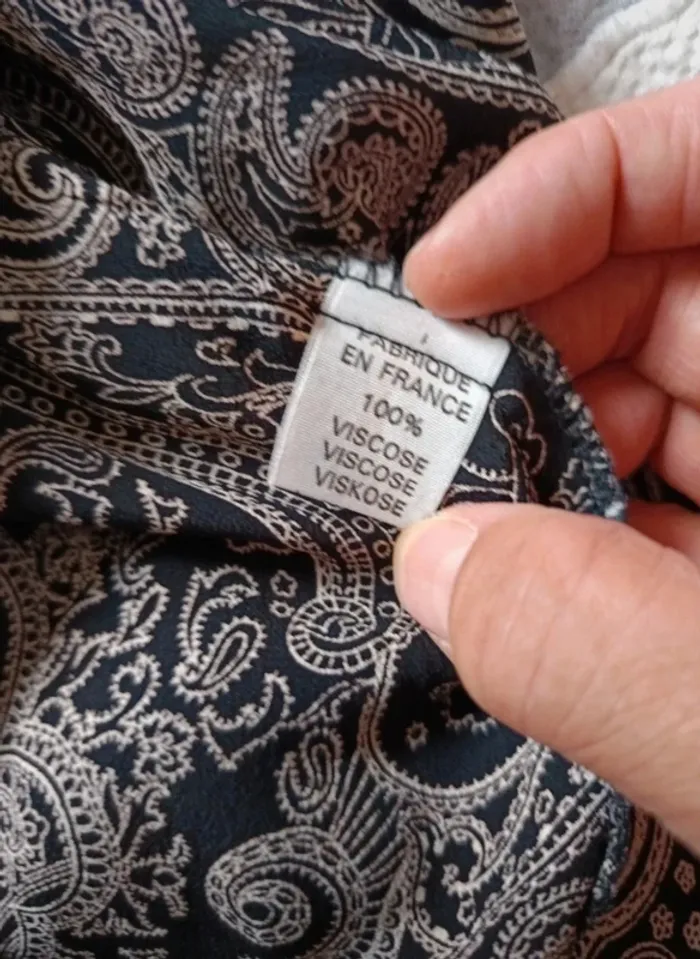 Superbe haut/tunique Lola Bis Paris t.36 100% viscose - photo numéro 10