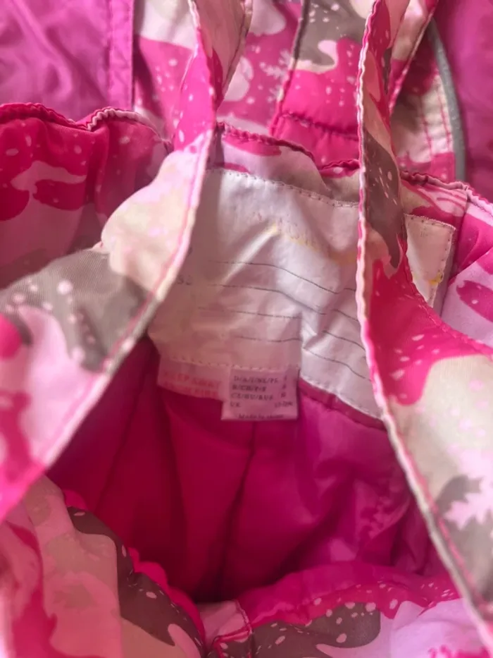 Ensemble de ski rose - photo numéro 4