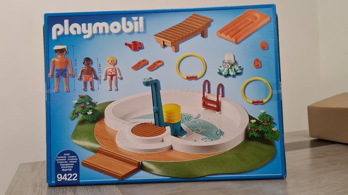 Playmobil 9422 Family Fun - Piscine avec douche - Neuf jamais ouvert. - photo numéro 2