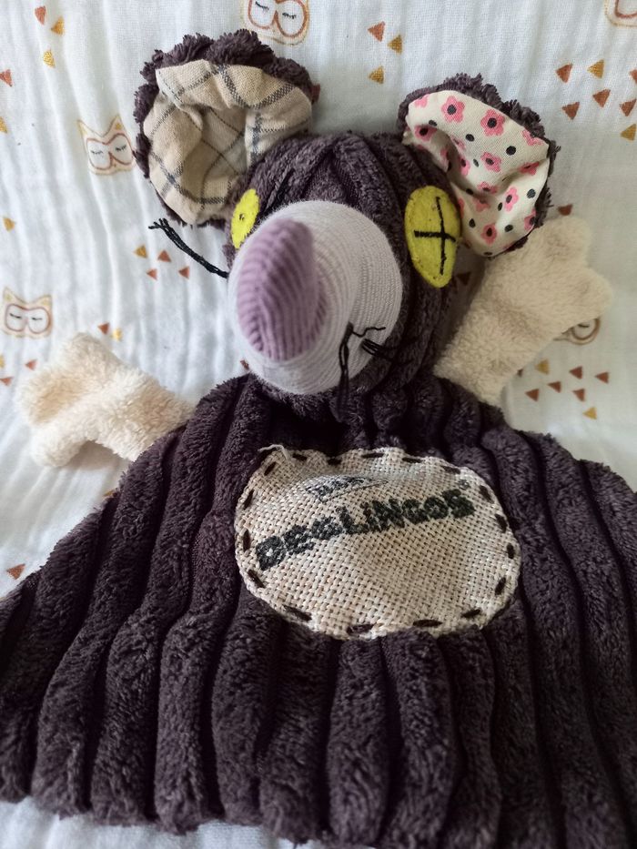 Doudou souris rat Deglingos - photo numéro 2