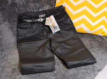 Pantalon stretch noir fille taille 14 ans Orchestra